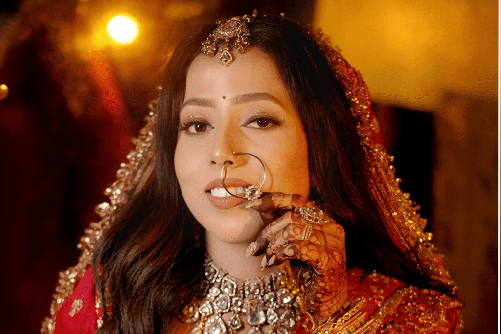 Professional wedding photographers in Dehradun capturing beautiful wedding moments of a bride and groom